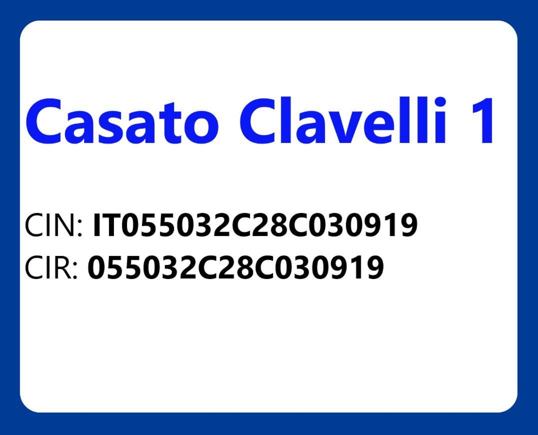 הוילה Collestatte Casato Clavelli 1 מראה חיצוני תמונה